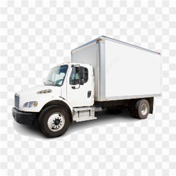 Un camion blanc