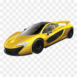 McLaren P1 jaune
