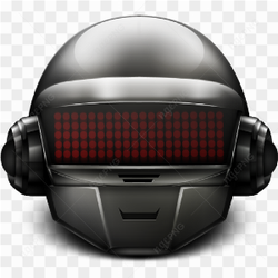 Casque de moto futuriste