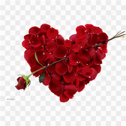 Coeur transperc par l'amour
