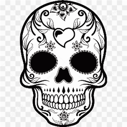 Crne de sucre du Jour des morts