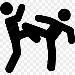 Combat de silhouettes