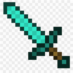 Pe de diamant de Minecraft