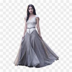 Women white dressing