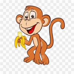 Monkey animal animation