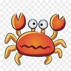 Crab animal animation