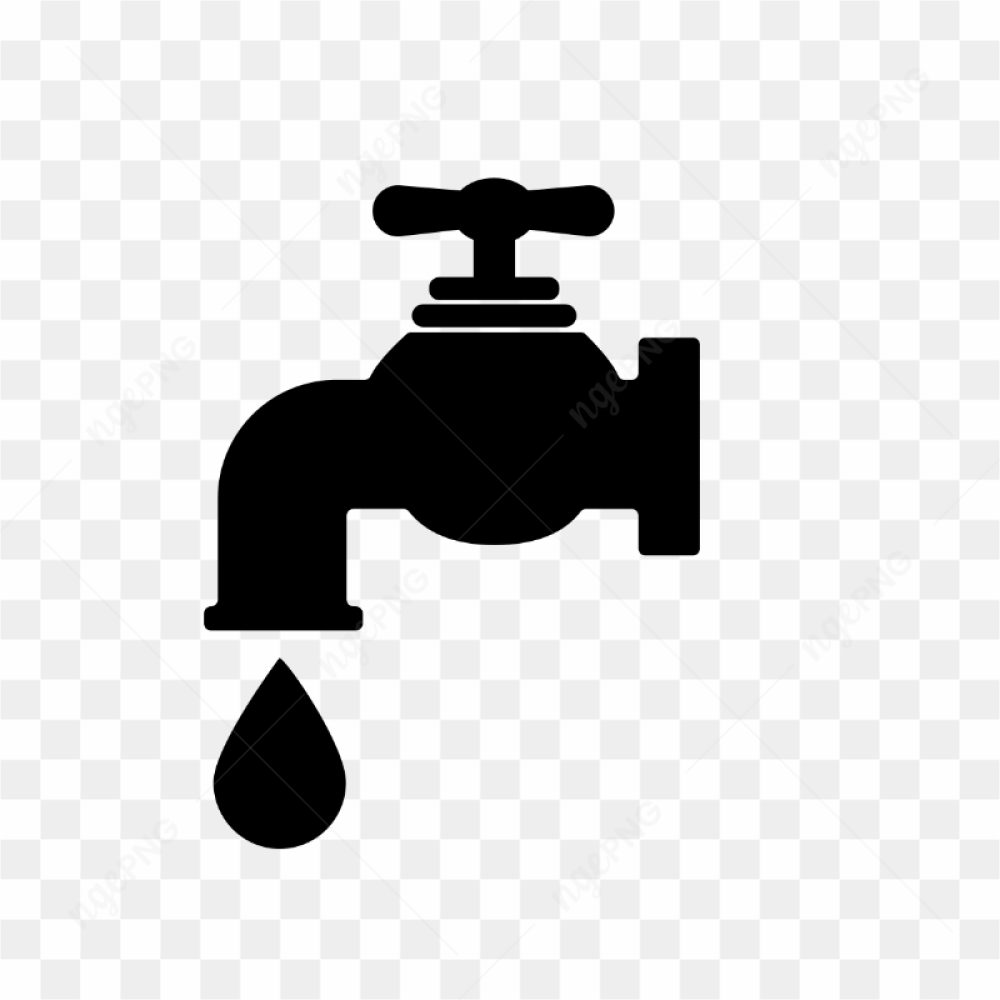 Water dripping from tap