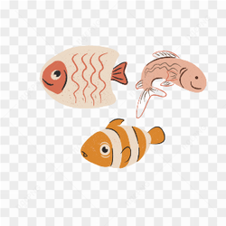 Fish transparent image