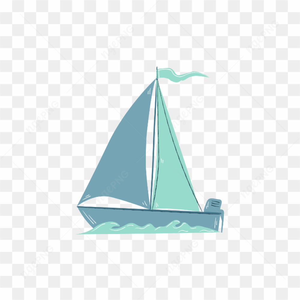 Sailing boat sketch