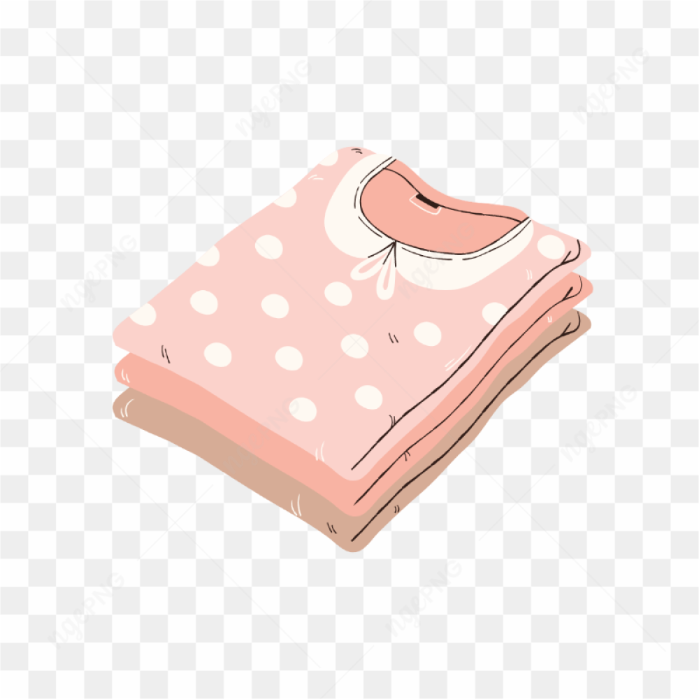 Folded clothes image