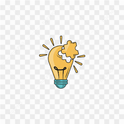 Bulb with puzzle