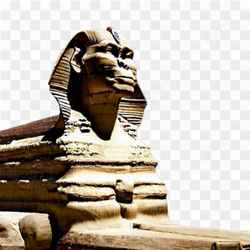 Sphinx giza human face