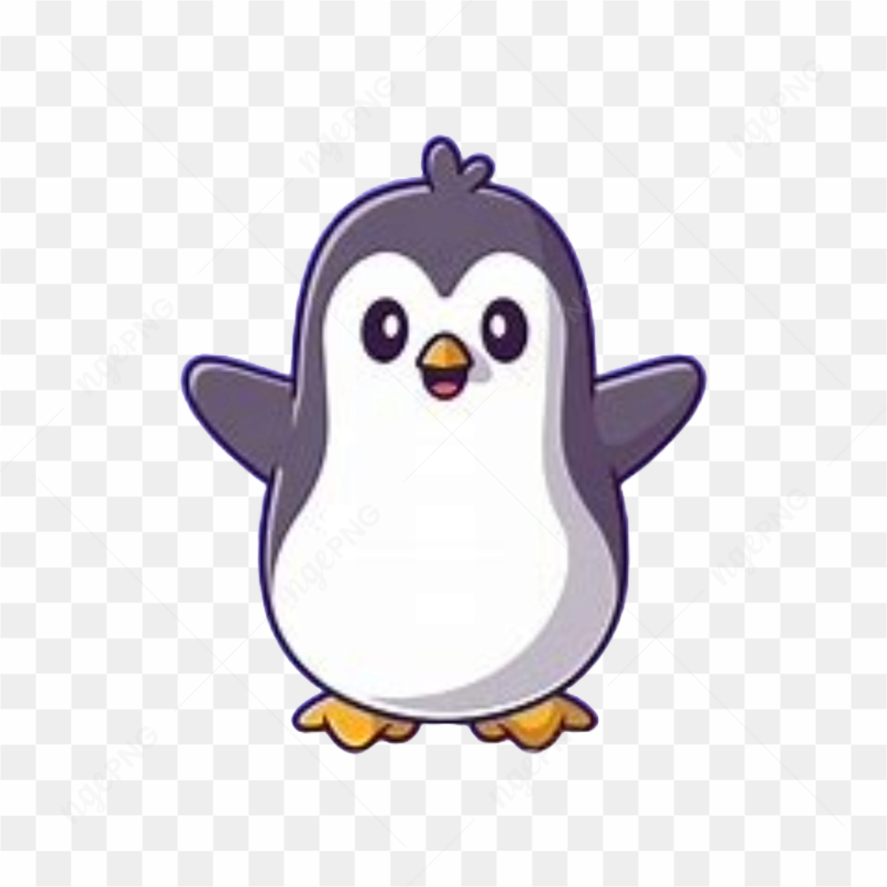 Animation animal penguin