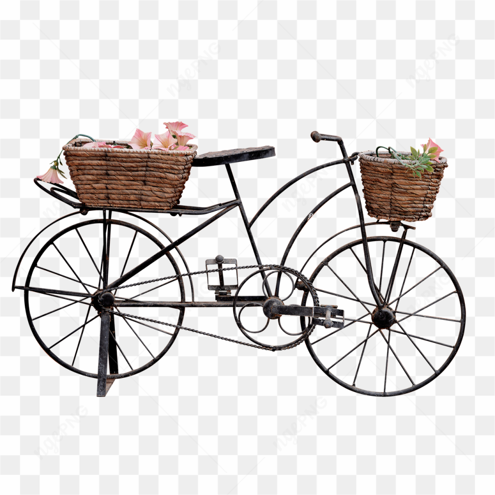 Old style bicycle