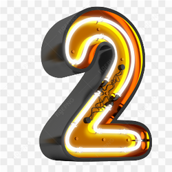 Number two neon