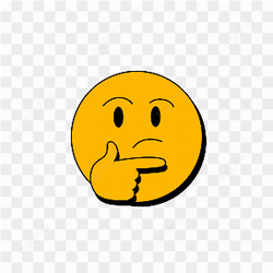Emot bingung kuning