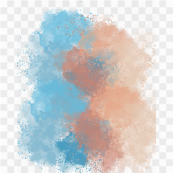 Abstrak 2 warna