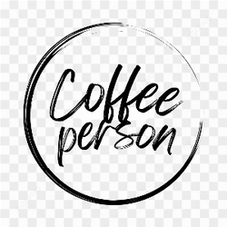 Logo coffe person