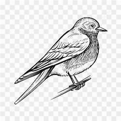 Sketsa burung dara