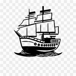 Sketsa kapal gede