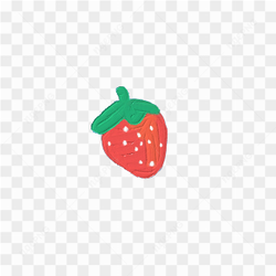 Cute strawberry sticker