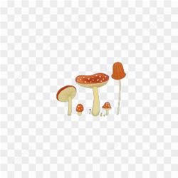 Pretty mushrooms sticker