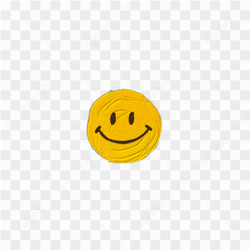 Smiling face sticker
