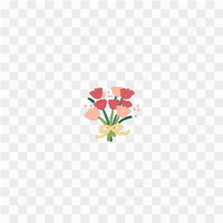 Bouquet of flowers sticker