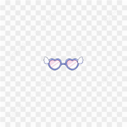 Cute pink glasses