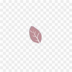Autumn leaf sticker