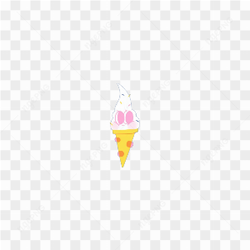 Sweet ice cream sticker