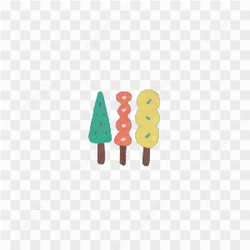 Beautiful trees sticker