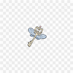 Beautiful key sticker