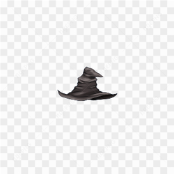 Witch's hat sticker
