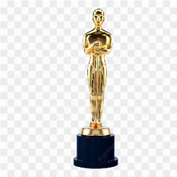 La statuette dore de l'Oscar