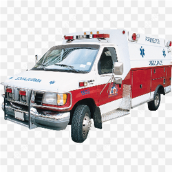 Ambulance d'urgence prte  intervenir