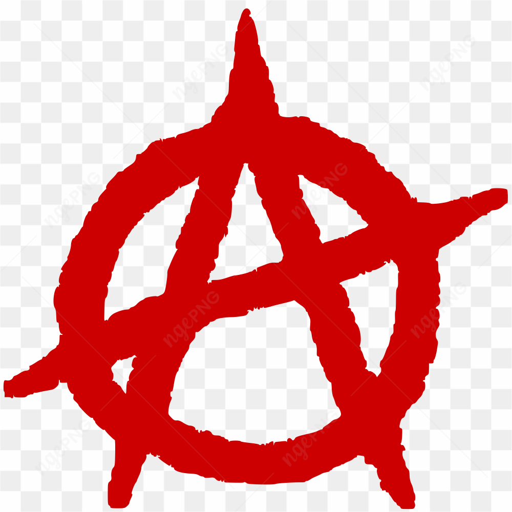 Symbole de l'anarchie rouge 