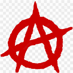 Symbole de l'anarchie rouge 