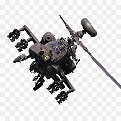 Hlicoptre d'attaque Apache en vol