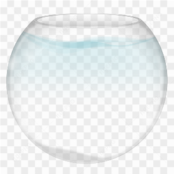 Un bocal d'un poisson rouge
