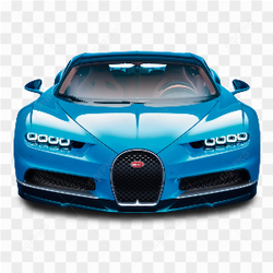 Bugatti Car Blue