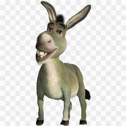 Donkey shrek cartoon character