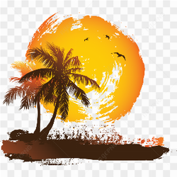 Tropical Sun set