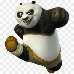 Kung fu panda cartoon
