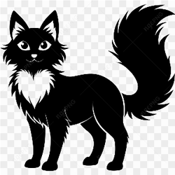 BW vector AI art