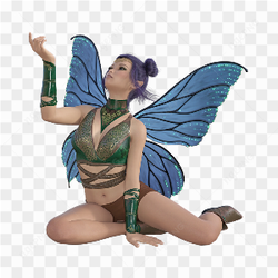 3d fantasy female fairy