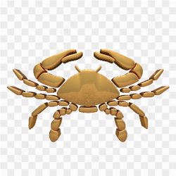 Golden zodiac signs 3d 