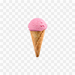 Strawberry ice cream