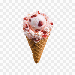 Strawberry ice cream 1