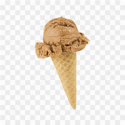 Delicious chocolate ice cream